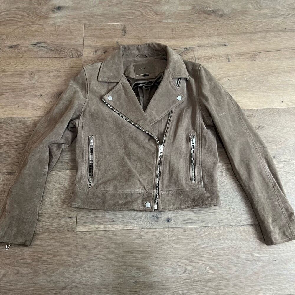 Blank NYC Tan Leather Jacket